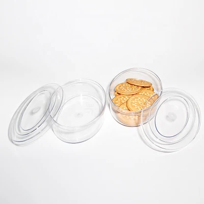 Пластиковый прозрачный контейнер для домашних животных, банка для печенья, коробка для упаковки