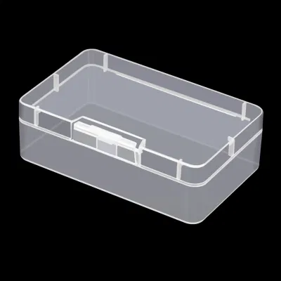 Маленькие пластиковые контейнеры для хранения бусин и прозрачные коробки-органайзеры с откидной крышкой, прозрачная коробка для рукоделия для аксессуаров для рукоделия своими руками